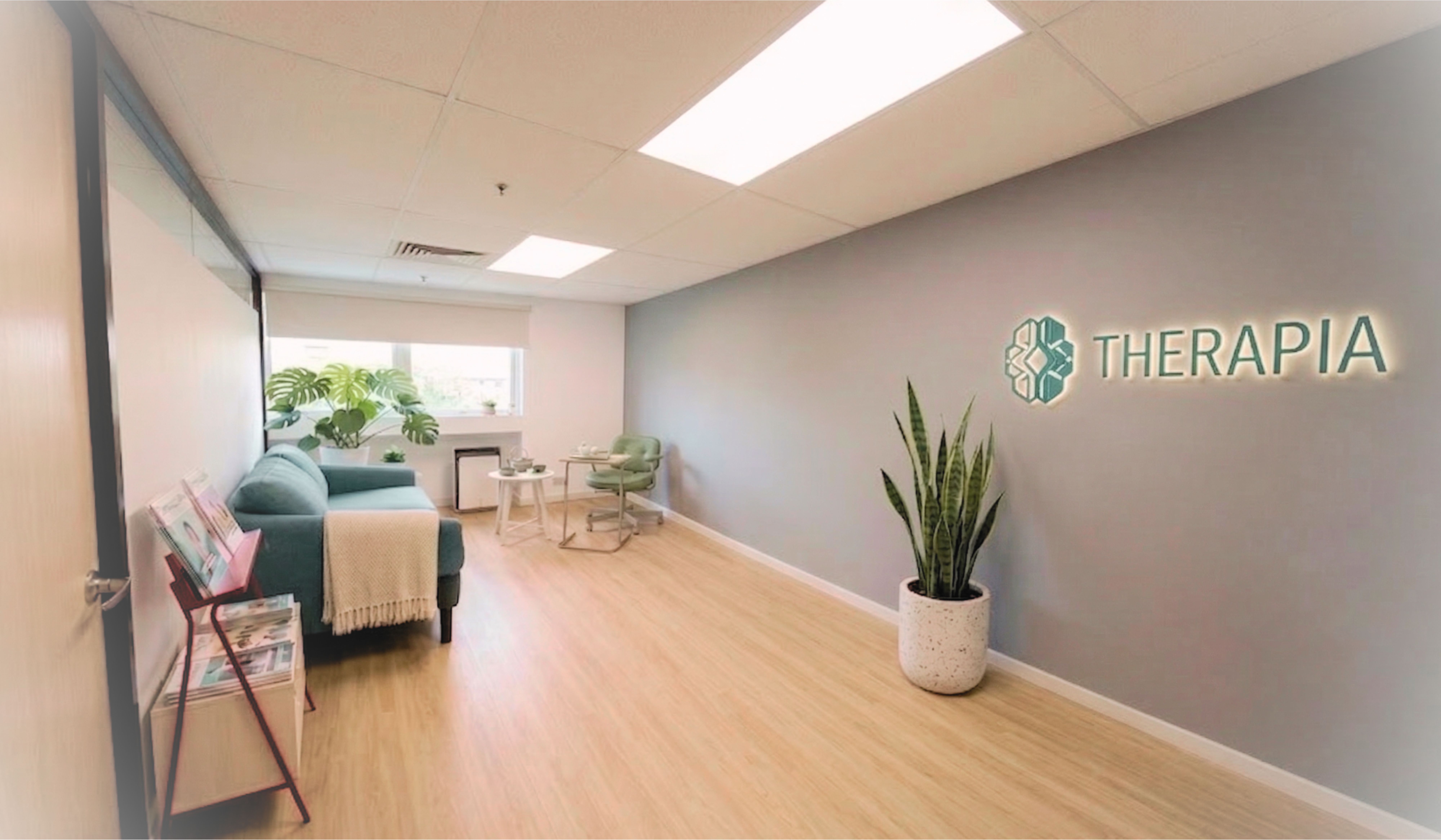 Private wellness session room at Therapia, Publika, Kuala Lumpur