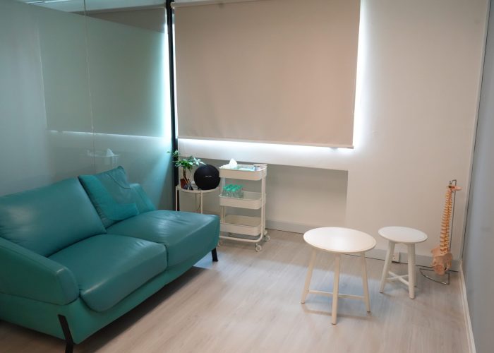 The private session room at Therapia