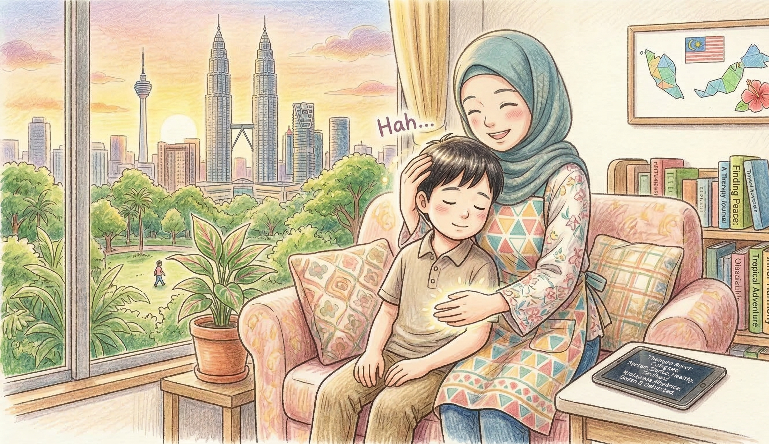 Craniosacral therapy session for kids at Therapia